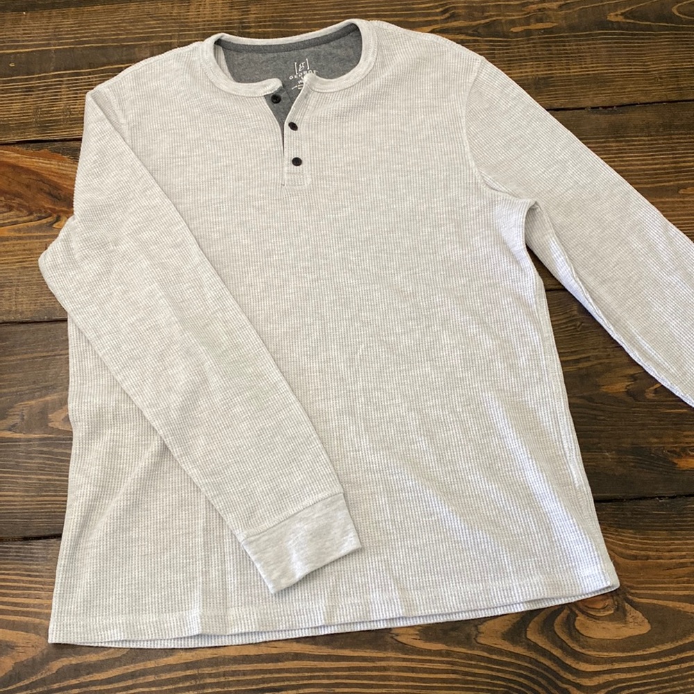 Men’s Thermal Button Up Shirt